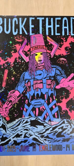 David Paris – Buckethead Colorado Print – Rainbow Foil Show Edition