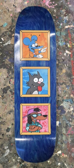 Pooched 8.38" Shovelnose Tri-tone Stained deck