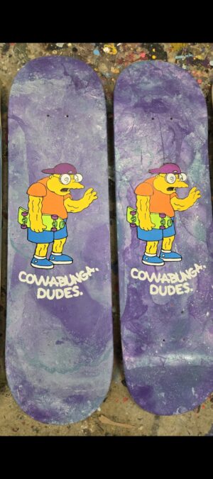 Cowabunga 8.38" Deck - Hydrodipped